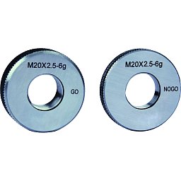 ACCUD 533-011-01 THREAD RING GAUGE ( NOGO ) M11x1.5 / 6g Obrázek pro produkt ACCUD 533-011-01 THREAD RING GAUGE ( NOGO ) M11x1.5 / 6g