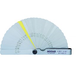 ACCUD 917-035-31 FEELER GAUGE ( 0.0015"-0.035” ) 32pcs Obrázek pro produkt ACCUD 917-035-31 FEELER GAUGE ( 0.0015"-0.035” ) 32pcs